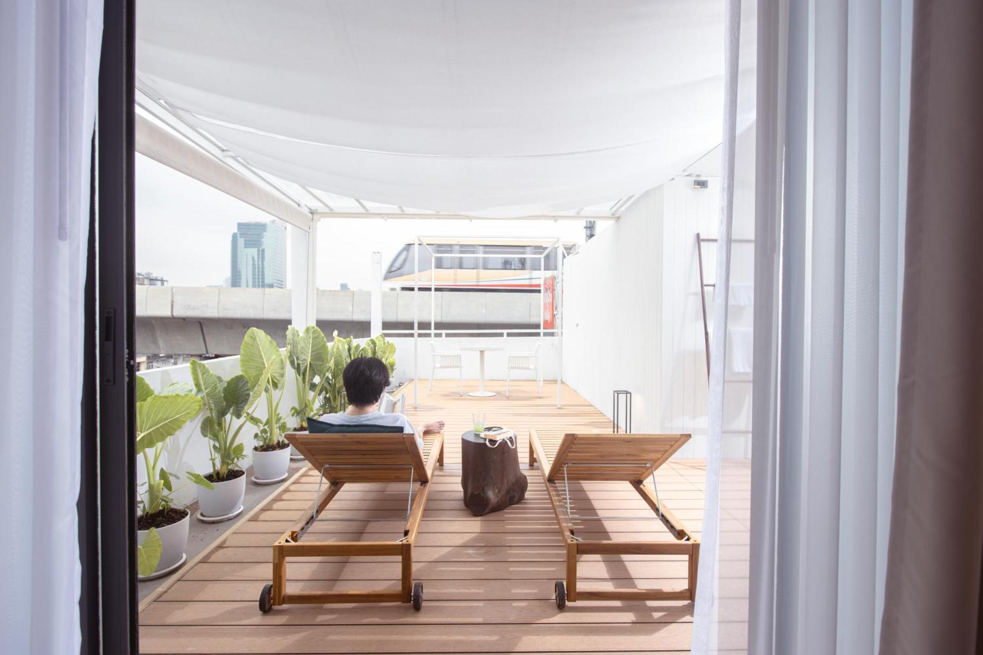 The Lair Bangkok - 3Mins Walk To Icon Siam Appartement Buitenkant foto